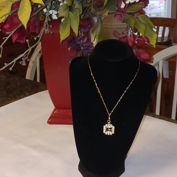 Gucci   Square shaped with pearls Zipper Pull on Unbranded Chain - Picture 5 of 6